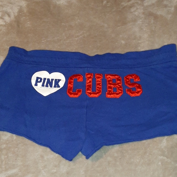 PINK Victoria's Secret Pants - Pink Victoria's Secret Chicago Cubs shorts